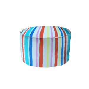 Conjunto de pufe ao ar livre